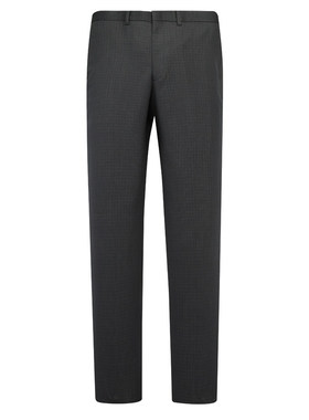 MY412美春秋男式西裤 羊毛中腰修身商务休闲长裤 黑色3100115