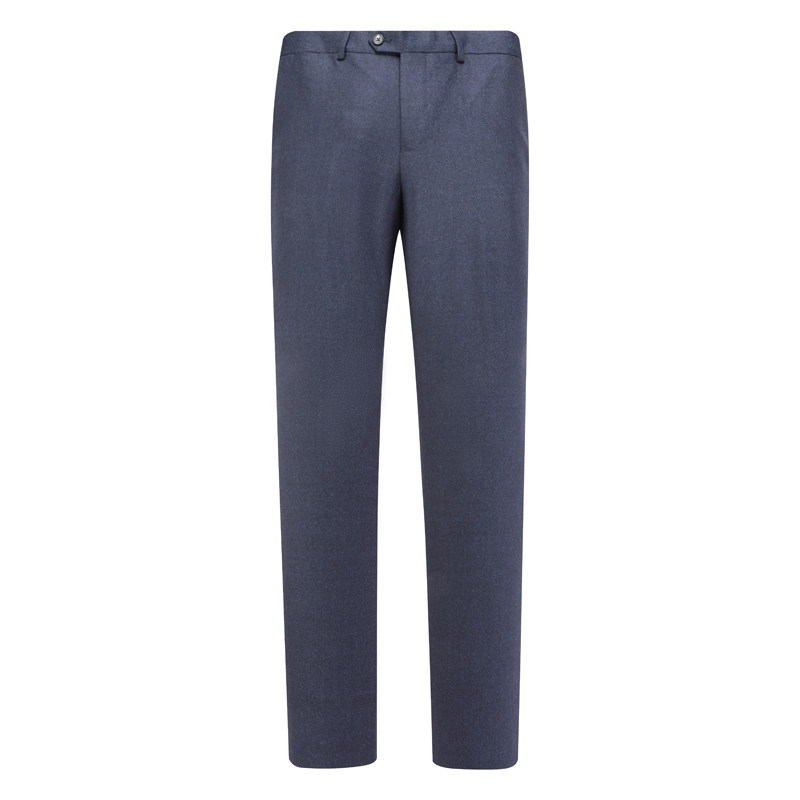 J1644鸟春秋男式西裤 绵羊毛意大利面料中腰修身休闲长裤 223002