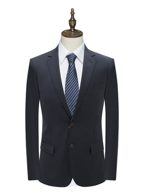 AB1296邦纳男春秋西服 羊毛两粒扣后中开衩商务休闲西装 28963