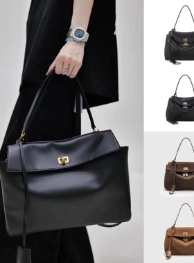 小众2025新款凯莉包托特包单肩高级感斜挎包小牛皮手提包女大容量