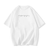 韩系chic字母印花短袖 t恤女宽松圆领设计感小众上衣T恤宽松型女装