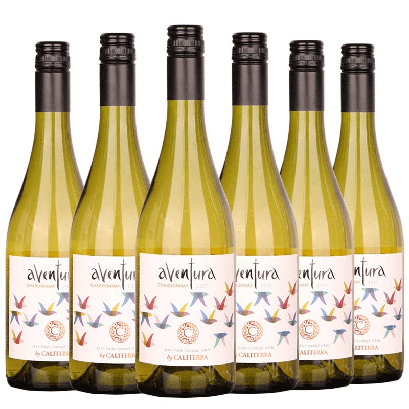 智利佳特利印象霞多丽干白葡萄酒 Caliterra  原瓶进口  六支装