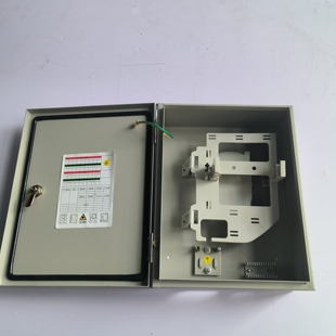 苏驼 金属12芯光纤分线箱24芯光缆交接箱SCFC 分纤箱