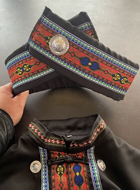 三月三民族旅拍苗族壮族帽子男款女款民族帽子演出男成人儿童款ns