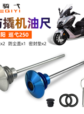 适用巡弋250改装防撬机油尺防盗机油盖CRUISYM 250塞不锈钢盖配件