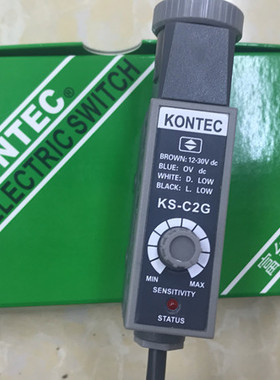全新KONTEC   色标传感器/光电跟踪器/标志传感器KS-C2G