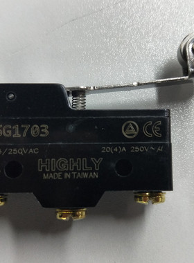 台湾HIGHLY海立原装正品大微动开关，行程开关Z15G1703