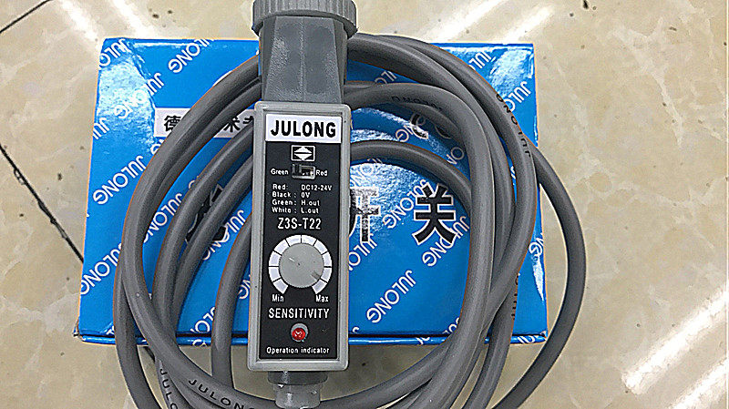 JULONG全新光电开关Z3S-T22 色标光电眼纠偏机传感器制袋机跟踪