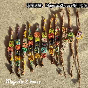 手链手绳 手作手工纪念品尼泊尔嬉皮风格 Nepal 喜马拉雅山脚下