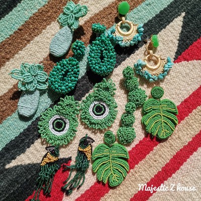 波西米亚民族度假耳环