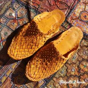 巴基斯坦尼泊尔凉鞋 sandal handmade印度手工牛皮编织拖鞋 Indian
