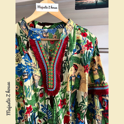 泰国印度民族风连衣裙长裙