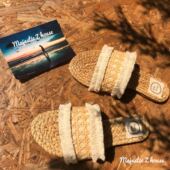 Thailand Ins网红沙滩 凉鞋 HandwovenSandals泰国手工编织拖鞋 夏季