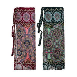 泰国一片式 裹裙沙滩半身裙抹胸裙波西米亚风包臀女夏小众显瘦透气