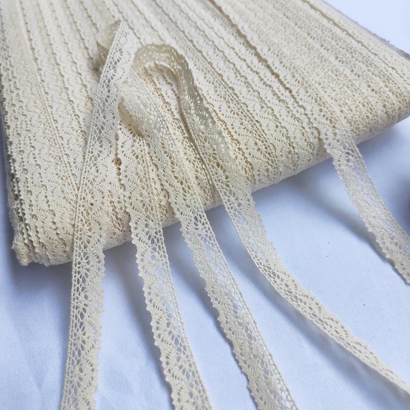 宽1.3cm棉线蕾丝布艺装饰辅料