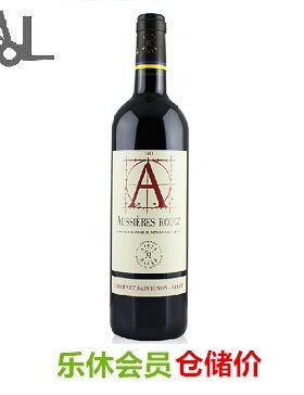 法国拉菲奥希耶 红A  Aussieres Rouge 干红葡萄酒 仓储会员价