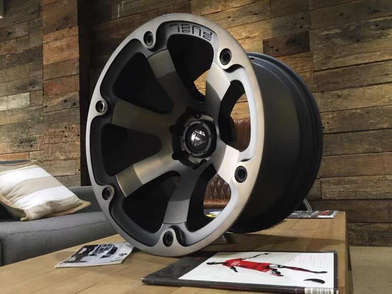 17寸18 20 FUEL越野负值轮毂普拉多牧马人帕杰罗坦途150坦克300H9