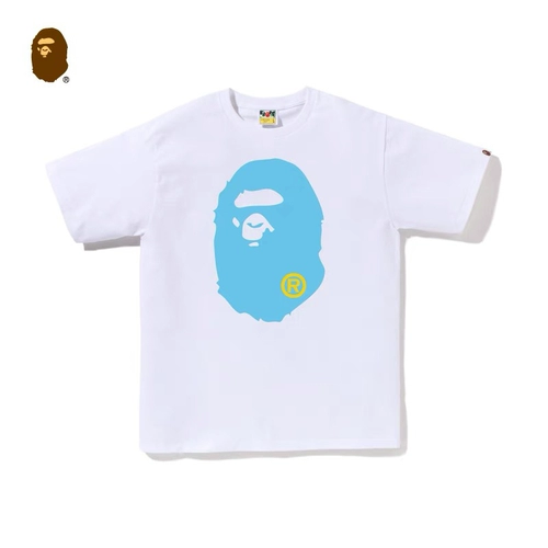 Летняя человеческая голова, цветная многоцветная футболка