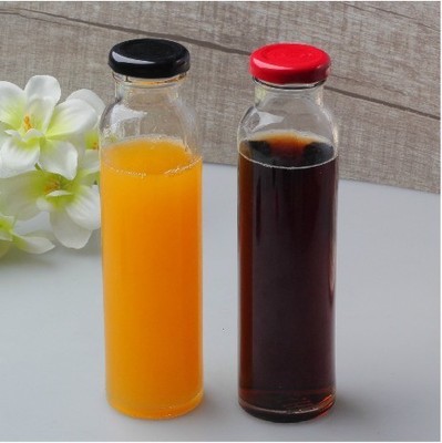 果汁密封罐头奶茶玻璃饮料瓶