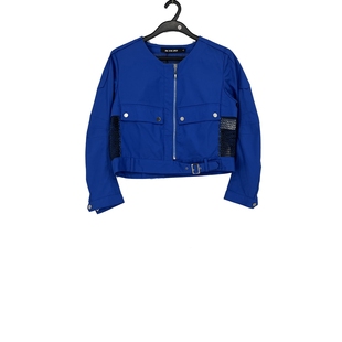 春秋款 台湾裘*诺 夹克女士休闲短外套 显瘦百搭上衣 642539D