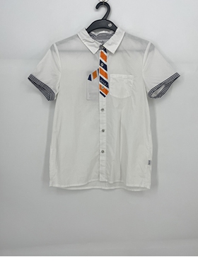 夏款 JOJ**久童装 舒适百搭休闲大童衬衫男女款 21205