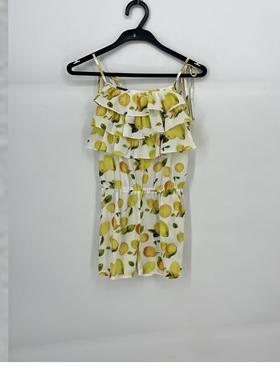 夏款 JOJ**久童装 休闲舒适吊带连体裤女童 36330