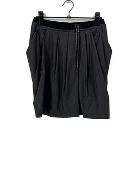 夏款 撤柜品牌 郭P玲系列 撞色拼接腰休闲舒适半身裙女111077