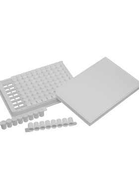 CKSLAB希开 96孔可拆酶标板,全白酶标条,高结合力,独立包装 8*12