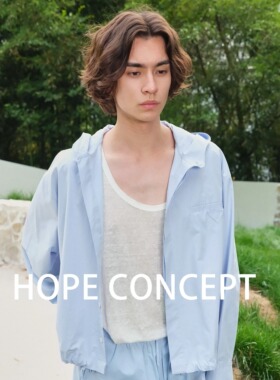 25112#HOPECONCEPT25ss本命衬衫 超绝氛围感夏日氛围衬衫男女同款