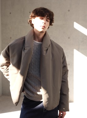 HOPECONCEPT冬天适配度第一的立体蓬松门襟廓形羽绒服外套#25543