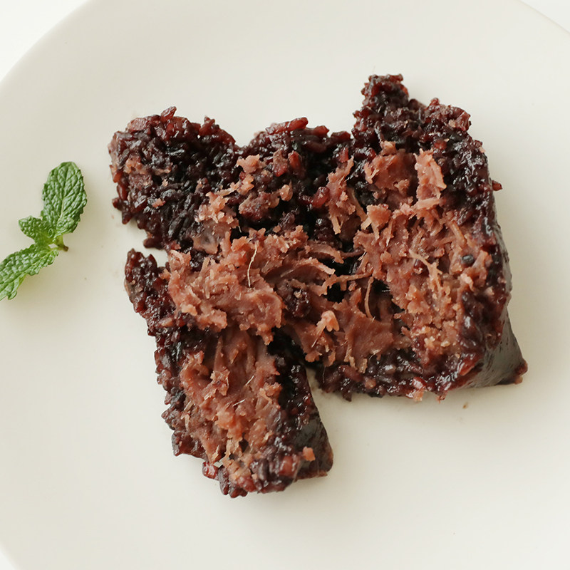 轻食【椰香紫薯血糯】 非肉粽流沙手工非豆沙粽子卡路里代餐
