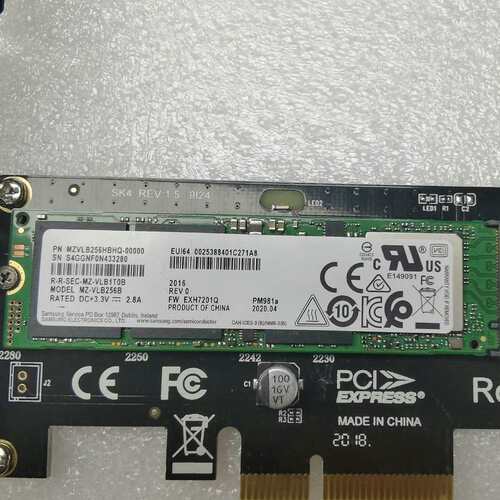 三星pm981a 256g固态硬盘，非pm981a 512g--议价商品