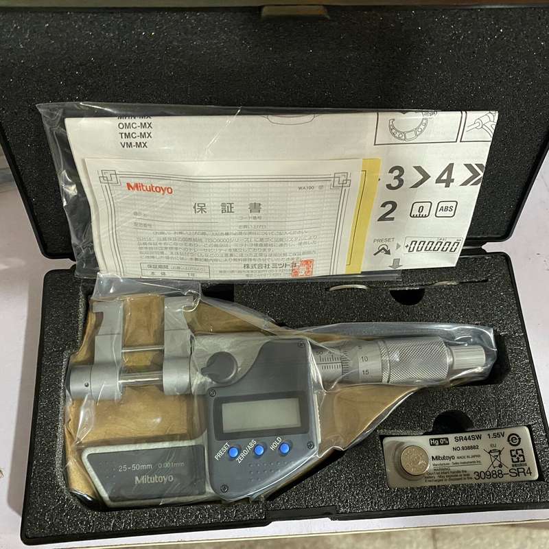 345-251-30日本三丰数显内径千分尺25-50分度值0--议价商品