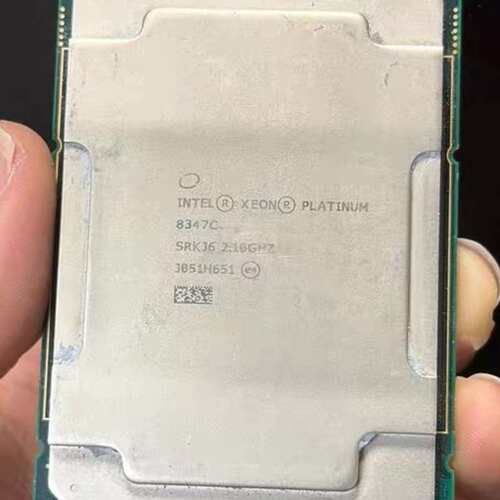 英特尔 至强铂金8347C CPU--议价商品