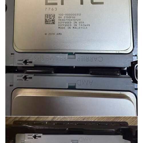 DELL AMD 7763CPU 全新拆机，成色漂亮，--议价商品