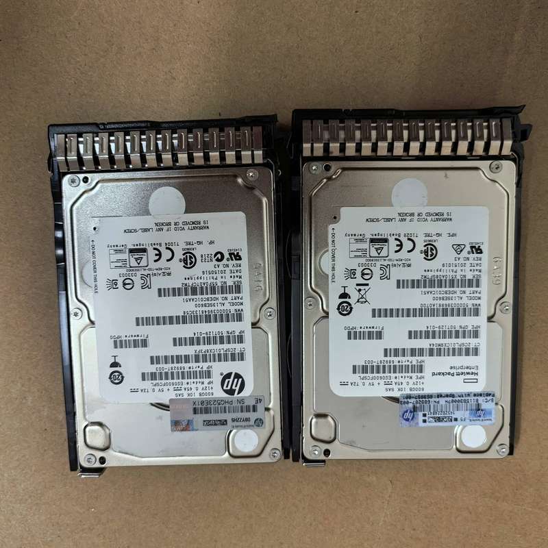 HP 653957-001 600G 10K SAS 2.5寸服务器硬盘，带托架--议价商品