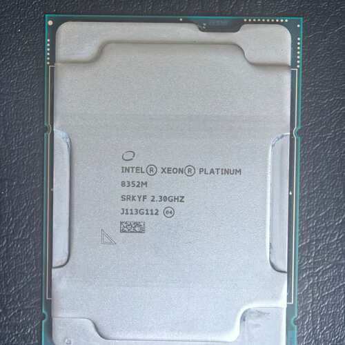 intel 8352m 服务器 CPU 全新正显，32核心--议价商品