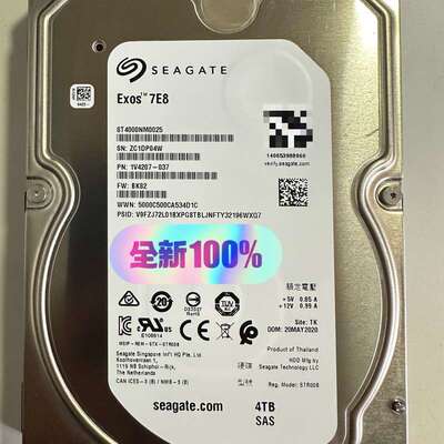 全新希捷 ST4000NM0025 SEAGATE 4T S--议价商品