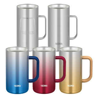 膳魔师夏季不锈钢水杯子日式大容量马克杯扎啤啤酒JDK720定制logo