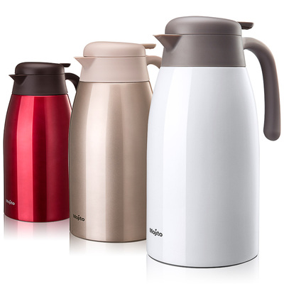 日本mojito保温水壶家用不锈钢