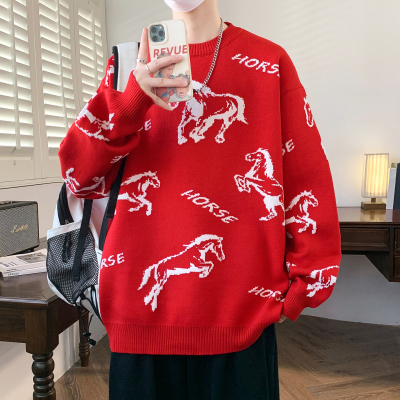 不褪色加厚保暖毛衣打底针织衫