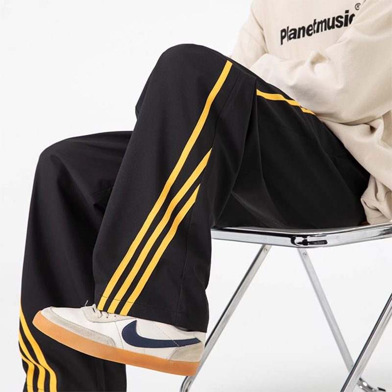 春秋季裤子男初中高中学生休闲运动长裤青少年大童男装直筒阔腿裤,男装,休闲裤,淘宝优惠券,粉丝福利购,淘宝优惠卷