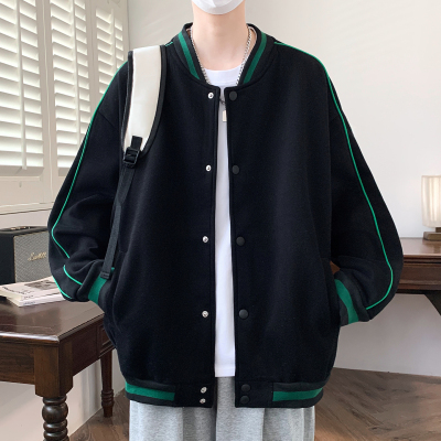 不起球不褪色棒球服夹克外套