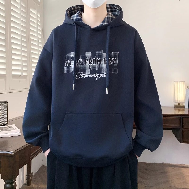 春秋季新款连帽卫衣男孩初中学生潮流帅气外套青少年大童宽松上衣,男装,卫衣,淘宝优惠券,粉丝福利购,淘宝优惠卷