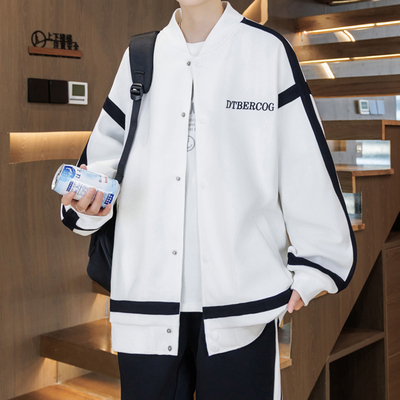 不起球不褪色棒球服夹克外套