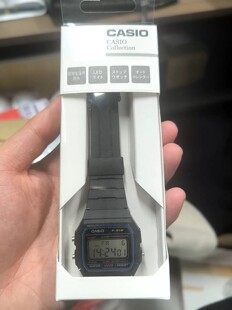 蓝 卡西欧手表f91w经典 日本专柜带回现货