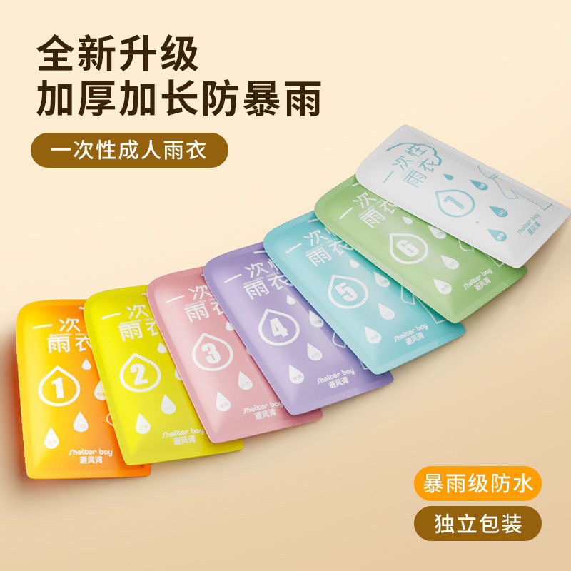 一次性雨衣压缩款易携带