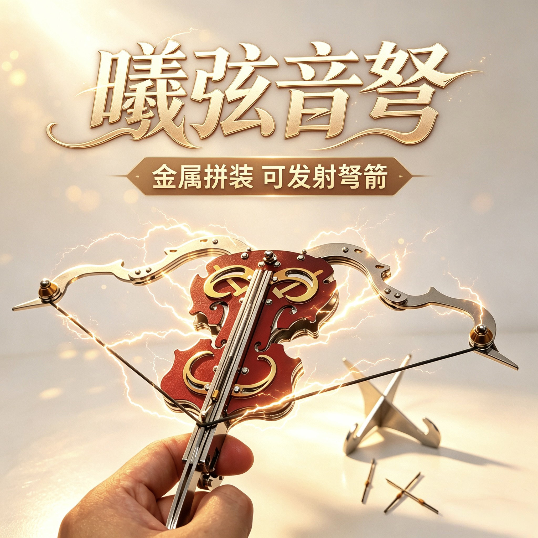 钢魔兽小提琴曦弦音弩金属拼图图片
