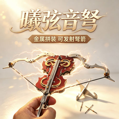 钢魔兽小提琴曦弦音弩金属拼图
