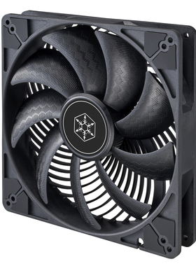 银欣Silverstone AP184i-PRO 双滚珠 4PIN PWM静音18cm穿甲弹风扇